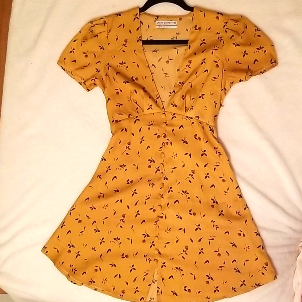 NWOT UO Silky Cap-sleeve Dress